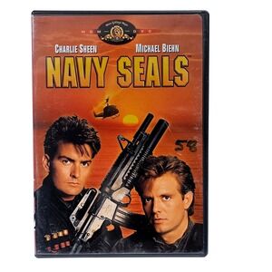 Navy SEALS DVD 1990 Charlie Sheen Michael Biehn MGM Action Thriller